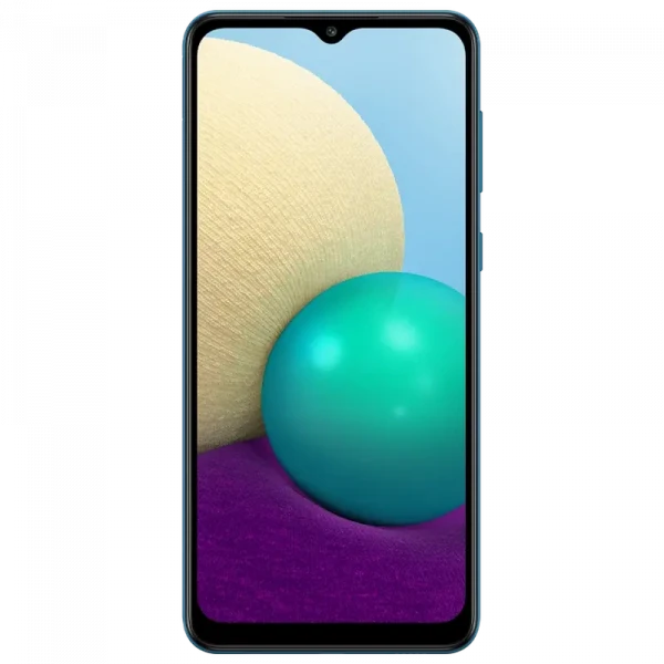 Смартфон Samsung Galaxy A02, 2Гб/32Гб, Синий