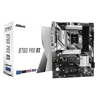 Placă de bază ASRock B760 PRO RS, LGA1700, Intel B760, ATX