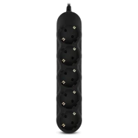 Prelungitor electric SVEN EX-I5, 5 Prize, 1,8m, Negru
