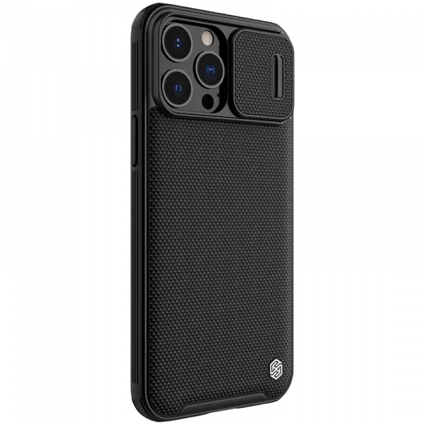 Husă Nillkin iPhone 13 Pro Max, Textured Pro Case, Negru