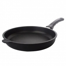 Tigaie AMT Gastroguss I-528-E, 1,9L, 28cm, Negru