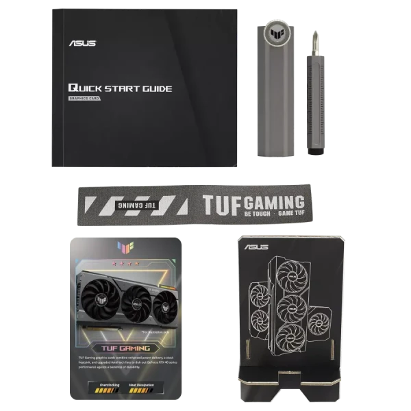 Видеокарта ASUS TUF-RTX4070-O12G-GAMING, 12ГБ GDDR6X 192бит