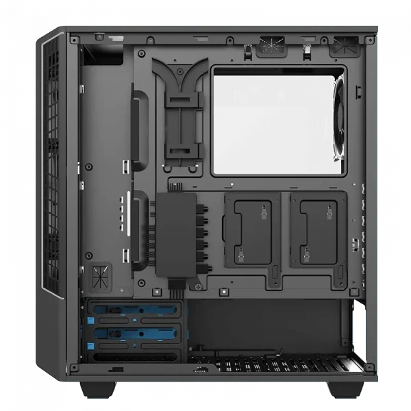 Carcasă PC Gamemax Panda T802 BK, Midi-Tower, Fără PSU, Negru