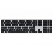 Tastatură Apple Magic Keyboard with Touch ID and Numeric Keypad, Fără fir, Negru