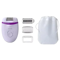 Эпилятор Philips BRE275/00, Белый | Фиолетовый