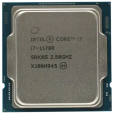 Процессор Intel Core i7-11700, Intel UHD 750 Graphics, Без кулера | Tray