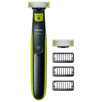 Trimmer pentru bărbați Philips QP2520/30, Negru | Verde