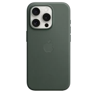 Чехол Apple iPhone 15 Pro FineWoven Case with MagSafe, Evergreen