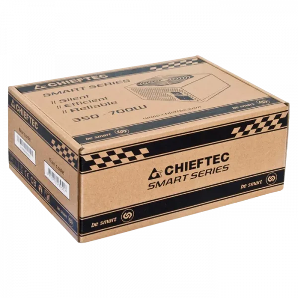 Блок питания для компьютеров Chieftec GPS-700A8, 700Вт, ATX, Немодульный