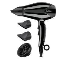 Uscător de păr BaByliss Compact Pro 6715E, 2400 W, Negru