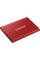 SSD portabil extern Samsung Portable SSD T7, 2 TB, Roșu (MU-PC2T0R/WW)