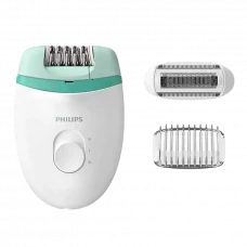 Эпилятор PHILIPS BRE245/00, Белый/Зелёный