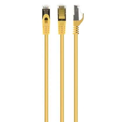 Патч-корд Cablexpert PP6-1M/Y, Cat6 FTP , 1м, Жёлтый