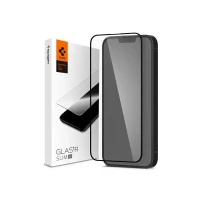Sticlă de protecție Spigen iPhone 14 Plus, Glass FC, Negru