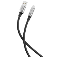 Кабель для передачи данных XO NB251, USB Type-A/micro-USB, 1м, Чёрный