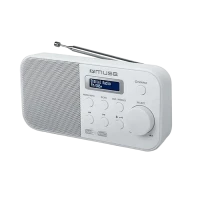 Портативное радио MUSE M-109 DBW, Белый