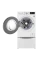Mașină de spălat cu uscător LG F4DV709S1E, 9 kg, Alb
