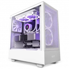Carcasă PC NZXT H5 Flow, Midi-Tower, ATX, Negru