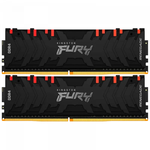 Memorie RAM Kingston FURY Renegade RGB, DDR4 SDRAM, 3200 MHz, 64GB, KF432C16RBAK2/64