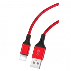 Cablu încărcare și sincronizare XO NB143 Type-C, USB Type-A/USB Type-C, 1m, Roșu