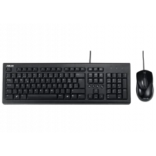 Set Tastatură + Mouse ASUS U2000, Cu fir, Negru