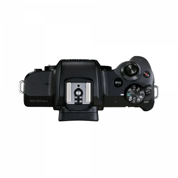 Aparat Foto Mirrorless Canon EOS M50 Mark II & EF-M 15-45 IS & EF-M 55-200 IS