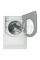 Mașină de spălat cu uscător Hotpoint-Ariston AQD1172D 697J EU/B N, 11, Alb