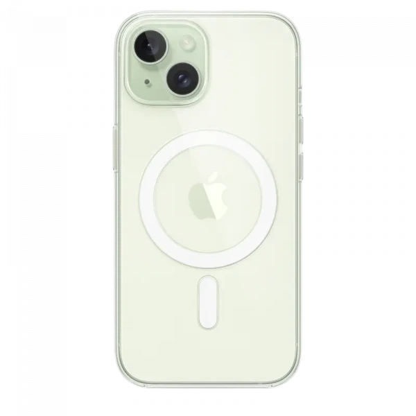 Husă Apple iPhone 15 Clear Case with MagSafe, Transparent