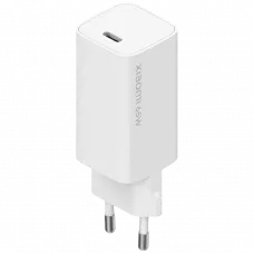 Зарядное устройство Xiaomi Mi 65W Fast Charger with GaN Tech Type-C, 65Вт, Белый