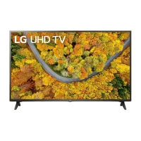 65 LED SMART Телевизор LG 65UP75006LF, 3840x2160 4K UHD, webOS, Чёрный