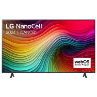 55 LED SMART Телевизор LG 55NANO81T6A, 3840x2160 4K UHD, webOS, Чёрный