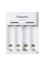 Încărcător Acumulatori Panasonic BQ-CC61USB, Alb