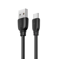 Cable de date Remax RC-138a, USB Type-A/USB Type-C, 1m, Negru