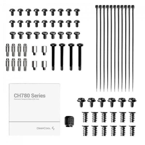 Компьютерный корпус Deepcool CH780, Full-Tower, Без блока питания, Белый