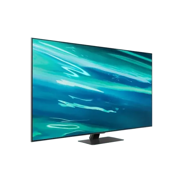 55 QLED SMART TV Samsung QE55Q80AAUXUA, 3840x2160 4K UHD, Tizen, Negru