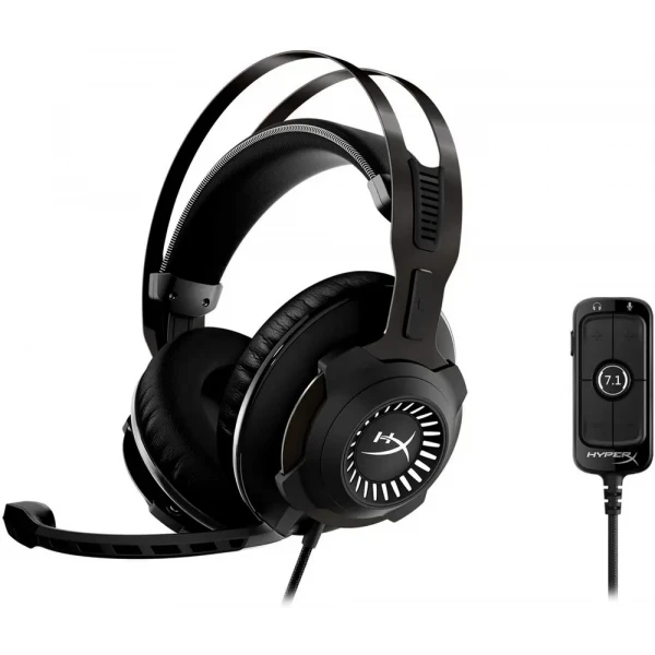 Căști gaming HyperX Cloud Revolver +7.1, Cu fir, Negru