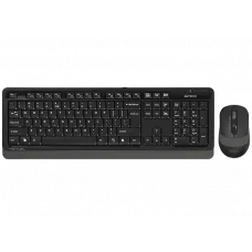 Set Tastatură + Mouse A4Tech FG1010S, Fără fir, Gri
