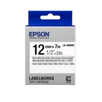 Картридж с лентой Epson LK-4WBVN, 12 мм x 7 м