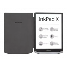 Husă pentru o carte electronică PocketBook Shell 1040, 10,3, Microfibră, Negru