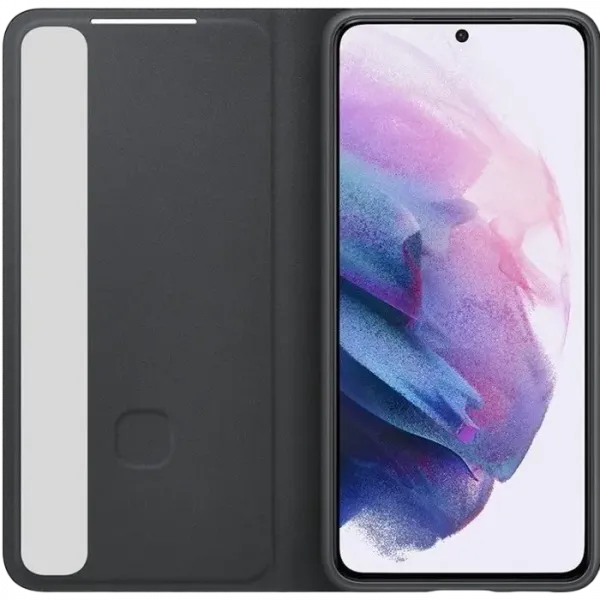 Husă tip carte Samsung Smart Clear View Cover for Galaxy S21+, Negru