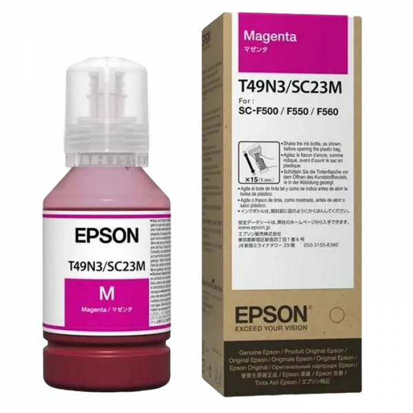 Контейнер с чернилами Epson T49N, 140мл, Пурпурный