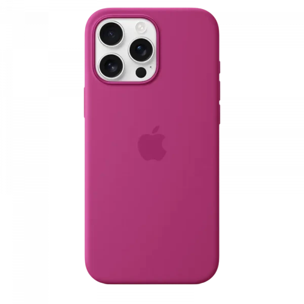 Husă Apple iPhone 16 Pro Max Silicone Case with MagSafe, Fucsie