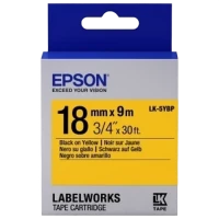 Cartuş de bandă Epson LK-5YBP, 18 mm x 9 m