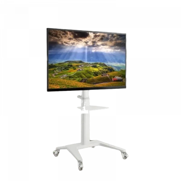 Подставка под телевизор на ножке Reflecta TV Stand 70VCP-Shelf, White, Белый