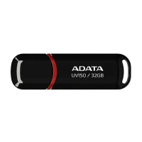 USB Flash накопитель ADATA UV150, 32Гб, Черный/Красный