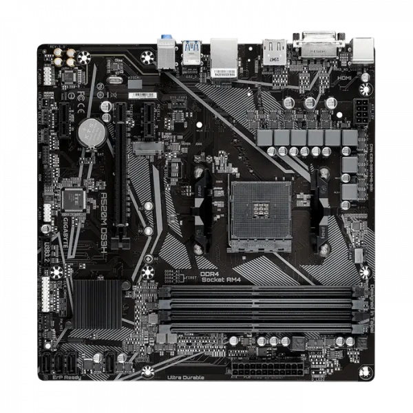 Материнская плата Gigabyte A520M DS3H 1.0, AM4, AMD A520, Micro-ATX