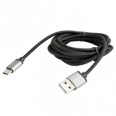 Кабель для зарядки и синхронизации Cablexpert CCB-mUSB2B-AMCM-6, USB Type-A/USB Type-C, 1,8м, Чёрный