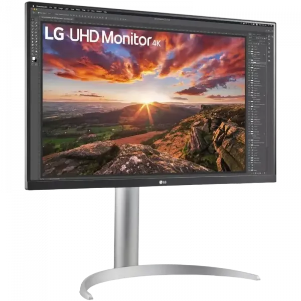 Монитор LG 27UP850-W / 27 дюймов / IPS 3840x2160 4K-UHD / Белый