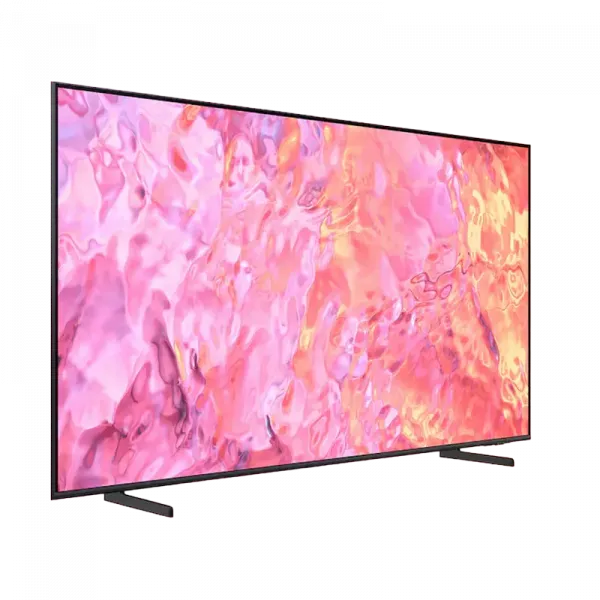 75 QLED SMART Телевизор Samsung QE75Q60CAUXUA, 3840x2160 4K UHD, Tizen, Чёрный