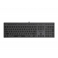 Tastatură A4Tech FX60, Cu fir, Gri